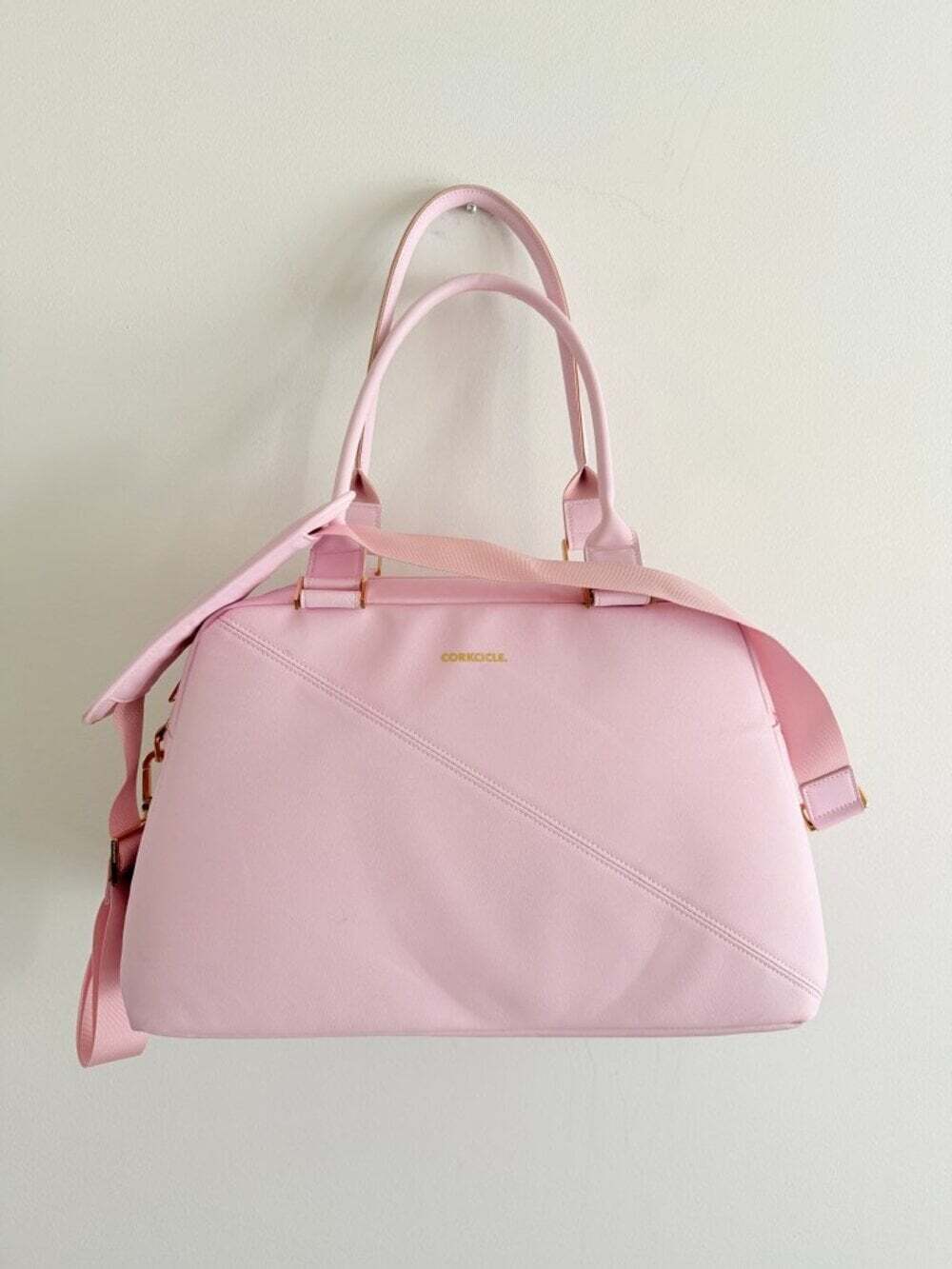 Corkcicle Lucy Handbag Cooler Bag Insulated Travel Tote NWOT Rose Quartz Pink